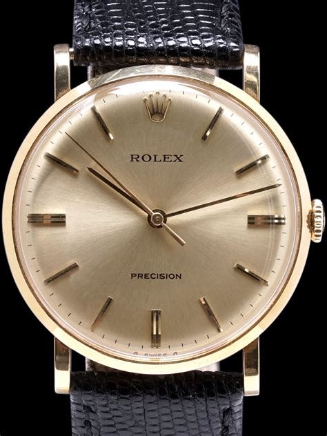 1973 Rolex Precision Ref. 9659 'Sigma Dial' In 18k .